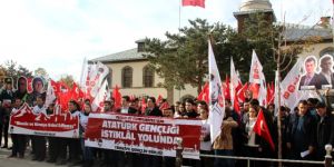 Tgb'li Gençler 'İstiklal Yürüyüşü'nde Erzurum'da