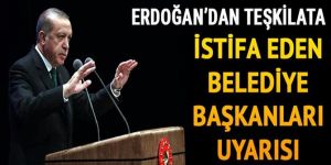 Erdoğan’dan teşkilata: İstifacıları dışlamayın
