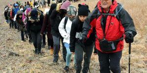 Palandöken'in Zirvesine 'Cumhuriyet Tırmanışı'