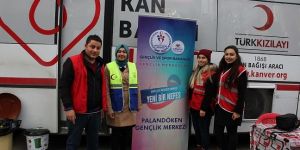 Palandöken Gençlik Merkezi’nden anlamlı jest