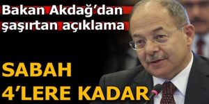 Bakan Akdağ:  Sabah 4'lere kadar o diziyi izledim...