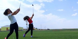 Erzurumluların yeni tutkusu golf