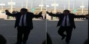 10 Kasım'da okul müdüründen skandal görüntü!