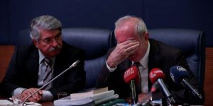 AK Partili vekil Orhan Miroğlu gözyaşlarını tutamadı