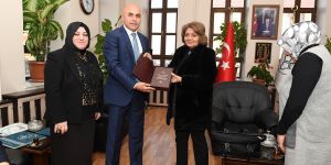 Erdoğan’dan Başkan Korkut’a ziyaret