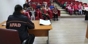 Konu Afet Olunca Derslerini Afad'da İşlediler
