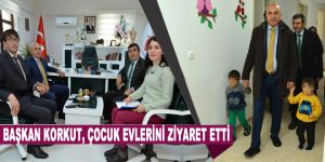 Ali Korkut, devlet korumasındaki çocuk evlerini ziyaret etti