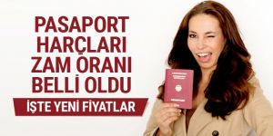 Pasaporta yeni yıl zammı!