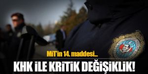 MİT mensuplarına yazılı istifa hakkı