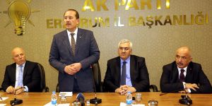 Karacan Erzurum'da, "Cumhurbaşkanımıza Hepimizin Borcu Var" Dedi