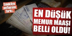 En düşük memur maaşı 2.857 lira