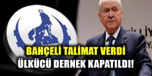 Bahçeli talimat verdi! Kapatıldı