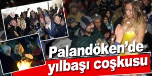 Palandöken’de yılbaşı coşkusu