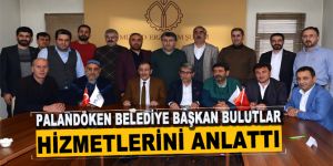 Palandöken Belediye Başkan Bulutlar, hizmetlerini anlattı
