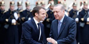 Erdoğan'a Paris'te resmi karşılama