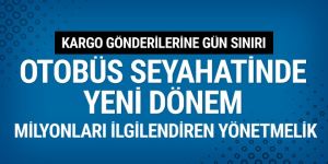 Şehirlerarası otobüs yolculuğunda yeni dönem