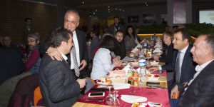Rektör Çomaklı Gazetecilerle Bir Araya Geldi