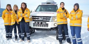 Erzurum'da ekipler kışa hazır