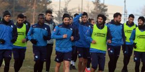 B.B.Erzurumspor, MKE Ankaragücü maçı hazırlıklarına başladı