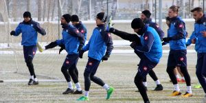 B.B. Erzurumspor’da hırslı antrenman