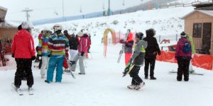 Palandöken'de sömestr coşkusu
