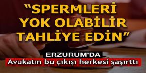 Sanık Avukatı: Müvekkilimin Spermleri Yok Olabilir, Tahliye Edin