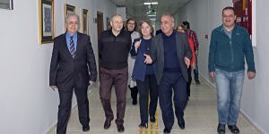 Rektör Çomaklı, Enstitü Müdürleriyle bir araya geldi
