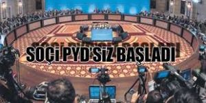 Soçi'de yetki Türkiye'ye verildi