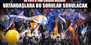 AK Parti, 81 ilin "tomografisini" çekiyor