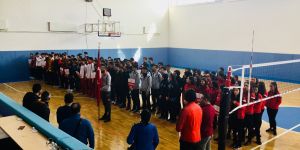 Erzurum’da voleybol heyecanı