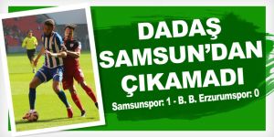Samsunspor: 1 - B. B. Erzurumspor: 0