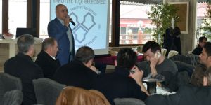 Başkan Korkut, berberlerle bir araya geldi