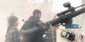 Türkiye'ye roket atan teröristler vuruldu! En net görüntüler