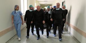 Vali Azizoğlu ve Başkan Sekmen BEAH’ı ziyaret etti