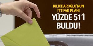 Kılıçdaroğlu'nun ittifak planı yüzde 51'i nasıl buldu!