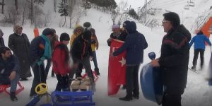 Dedeler Palandöken'de bayrak açtı