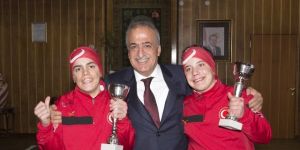 Bingül Kardeşlerden Rektör Çomaklı'ya Ziyaret