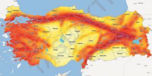 Türkiye’nin yenilenen deprem haritası elektronik ortama aktarıldı