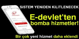 İşte E-devlete eklenen en yeni hizmetler!