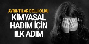 Kimyasal hadım için düğmeye basılıyor