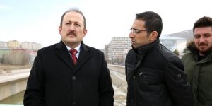 Vali Pehlivan, Çoruh Nehri Şehir Geçiş Projesi Çalışmalarını Yerinde İnceledi