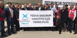Afrin’deki çocuklar için yardım tırı gönderildi