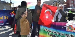 Erzurum'da 2 Nisan Dünya Otizm Farkındalık Günü Etkinliği