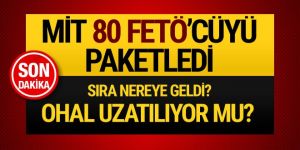 MİT 80 FETÖ'cüyü yurtdışında paketleyip getirdi...