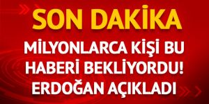 Cumhurbaşkanı Erdoğan süper teşvik paketini açıkladı