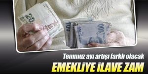 Emekliye farklı zam