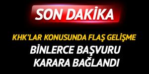 OHAL Komisyonu, 12 bin KHK başvurusunu karara bağladığını açıkladı