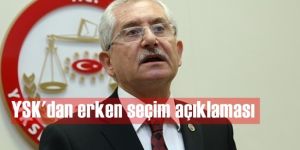YSK Başkanı Sadi Güven'den erken seçim açıklaması
