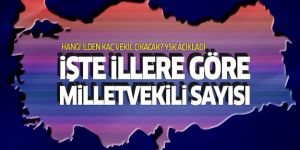 24 Haziran erken seçimlerinde hangi il kaç vekil çıkaracak?