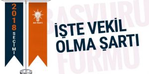 AK Parti milletvekili aday adaylığı şartları işte başvuru formu